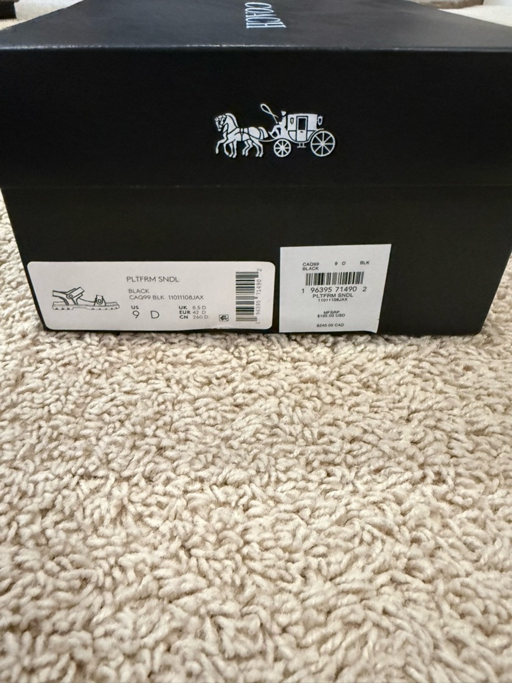 coach platform sandals - Picture 2 of 6